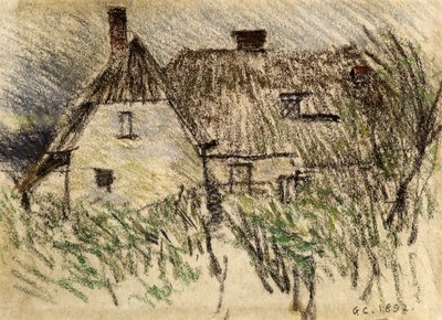 Cottage near Walberswick, Suffolk, 1892 by George Clausen